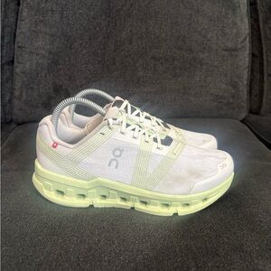 On Cloud Running Cloudgo Shoes 'White Meadow Green' (55.98624) Women’s Size 9
